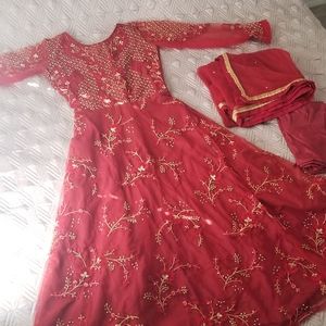 Indian Pakistan gown dress anarkali